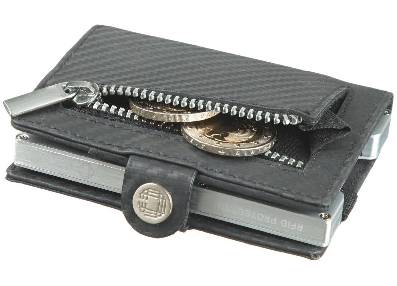 CRIPT Wallet Steel Carbon