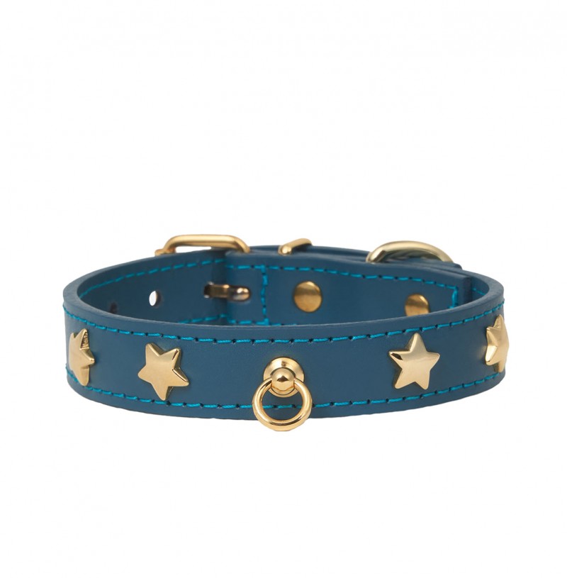 Halsband Nara blau / star